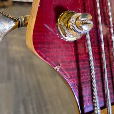 Yamaha RBX6JM John Myung 6-String - Metallic Red image 9