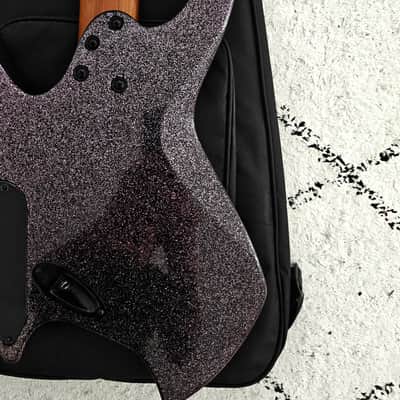 Ormsby Headless Goliath 7 GTR Run 17 Lavender Sparkle Multiscale 7 String image 21