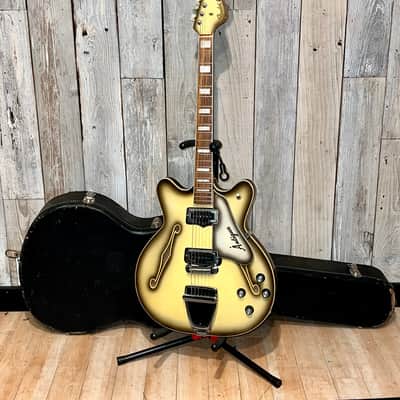 Excellent 1968 Fender Coronado II with Rosewood Fretboard  Antigua OHSC  ! image 18