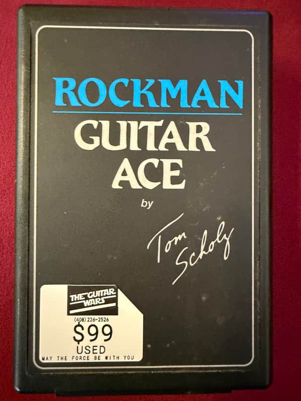 Dunlop Rockman Guitar Ace Pocket Amplifier 1995 - Present - Blue image 1