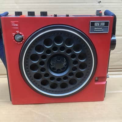 National Panasonic GX 300 vintage Radio Japan Red RF 888JB portable Radio image 14