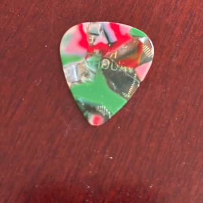 RARE Stage used - Stevie Ray Vaughan SRV Guitar Pick - 1985 Commodore Ballroom - Marbled image 2