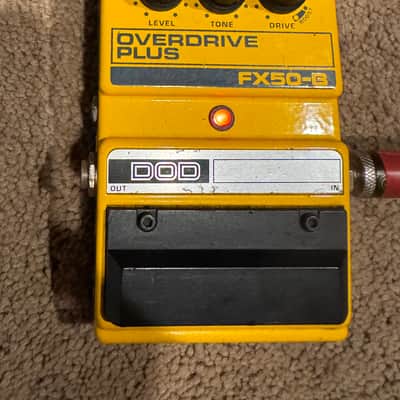 Vintage DOD FX50-B Overdrive Plus Effect Pedal Good condition! image 1