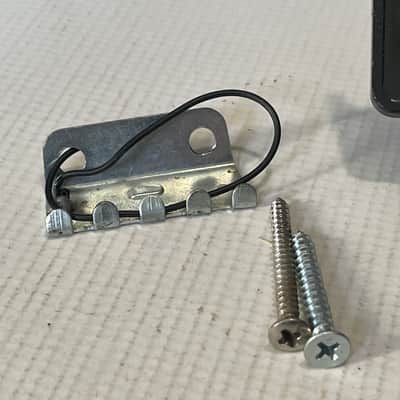 2000's Electric Guitar Black Licensed Floyd Rose Double Locking Tremolo Guitar Bridge image 2