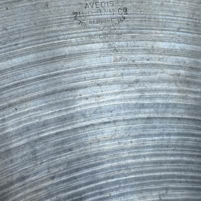 Zildjian Avedis 24” Ride 1940s - Trans Stamp image 4