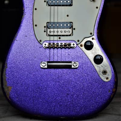 Fender Mustang American Relic Custom  2013 Purple Sparkle HH image 1