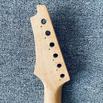 Black Sebrew Guitar Maple Neck, Rosewood Fingerboard 24 Frets image 8