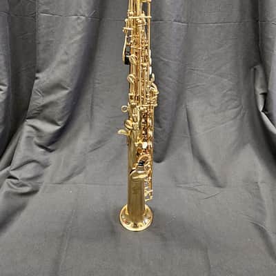Belcrest Bb Soprano Saxophone - Lacquered Brass w/ case image 1