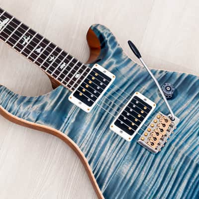 2014 Paul Reed Smith Private Stock #5201 Custom 24 Retro Model Faded Aquamarine w/ Case, Hangtags image 7