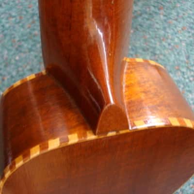 No Name Nunes Style Soprano Ukelele c1920's Solid Koa image 9
