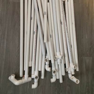 VocalBoothToGo 38" x 38" x 80" PVC Pipe DIY Vocal Booth Frame image 5