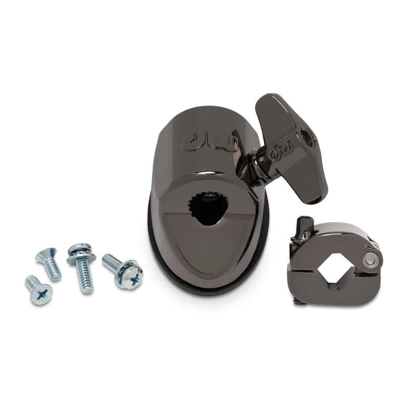 DW Collector's Series Tom Bracket w/ Mounting Screws - Black Nickel image 1
