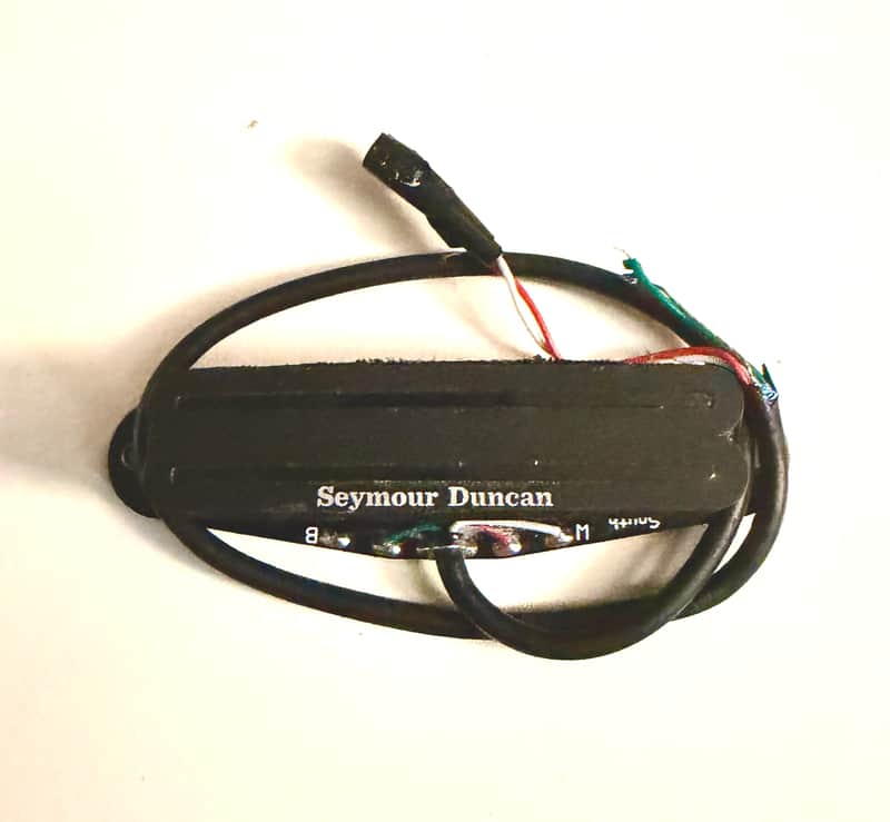 Seymour Duncan STHR-1 Hot Rails Tele Pickup Set 2010s - Black/Chrome