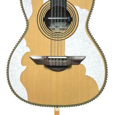 H. Jimenez LBQ4E El Patron Acoustic-Electric Bajo Quinto image 12