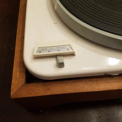 Garrard Type A Automatic Turntable 4-speed and tonearm, no headshell 1960s - Cream image 3