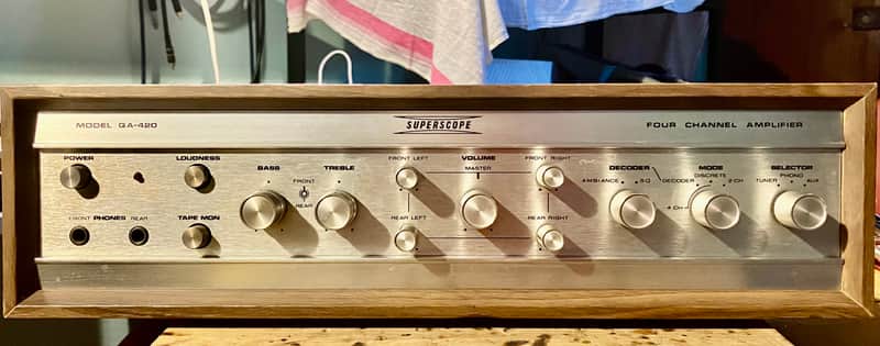 Immagine Superscope  Superscope QA-420  Solid State Four Channel Amplifier 1972 - 1