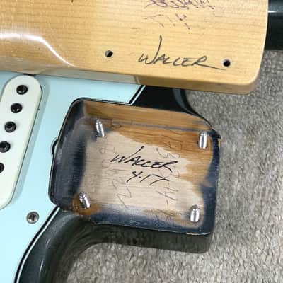 Fender Custom Shop 30th Anniversary MBS 61 Stratocaster Journeyman Relic by Paul Waller 2017 - Aged Chacoal Frost image 19