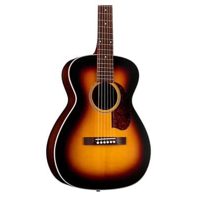 Guild M-50E Standard Concert Acoustic-Electric Guitar, Antique Burst, w/ Case image 1