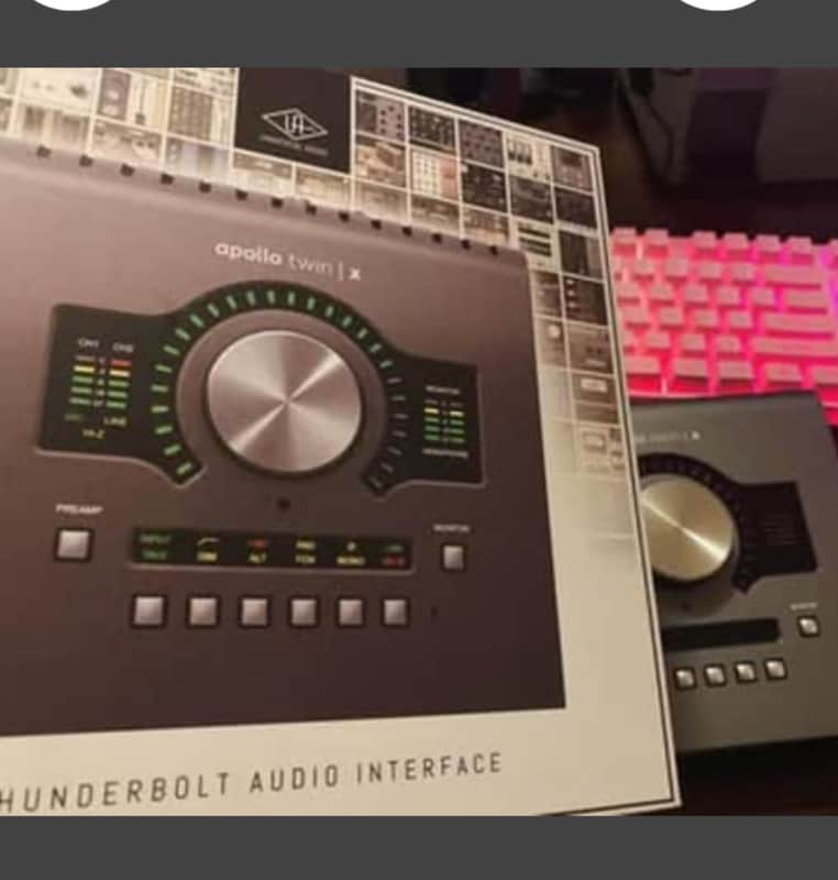 Universal Audio Apollo Twin X DUO Heritage Edition Thunderbolt 3 Audio Interface 2020 - Present - Gray imagen 1