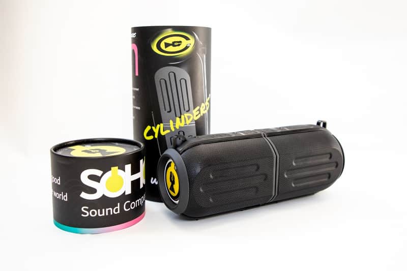Soho Sound Company Cylinders Wireless Bluetooth Speakers image 1