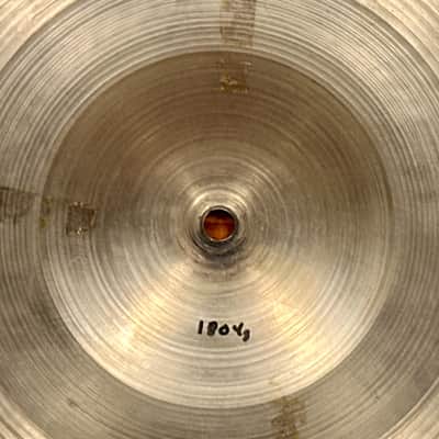 19" Zildjian A 1950s Small Stamp Ride Cymbal 1804g *Video Demo* image 7