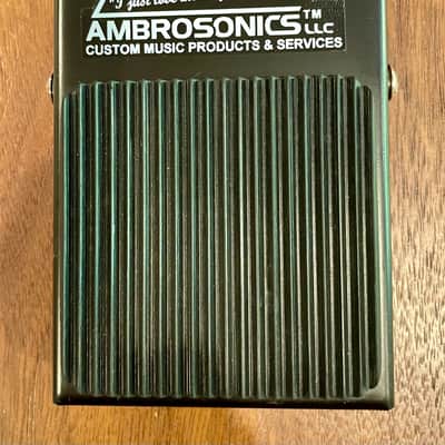 AMBROSONICS, LLC Sustain Pedal, Momentary Foot Switch 2022 Black image 2