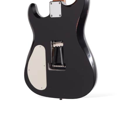Fiam Guitars Mirari 2023 - Aged Black / 4 Button Tornipulator - By past Ronin luthier Izzy Lugo. NEW (Authorized Dealer) image 9