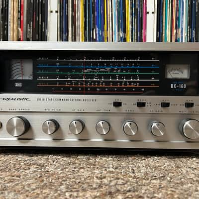 Vintage Realistic DX-160 Solid State Communications Receiver Japan TESTED READ image 2