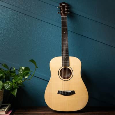 Taylor Baby Taylor BT1 Walnut Acoustic Guitar - Natural Sitka Spruce image 3