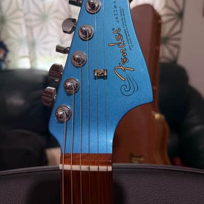 Fender CME Exclusive Classic Player Jazzmaster with Pau Ferro Fretboard Lake Placid Blue USED image 4