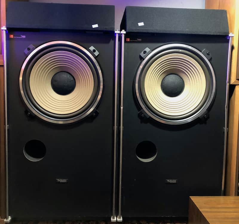 Technics SB-6000A Two Way Vintage Stereo Speaker System 1976-1979