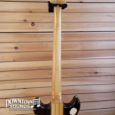 1981 Vantage VP-710B "Double P-Bass" with Vantage Hard Case - Natural, 9lbs 10oz image 8