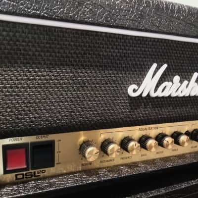 Marshall DSL20HR 2-Channel 20-Watt Guitar Amp Head 2018 - Present - Black image 2