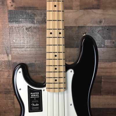 Fender Player Precision Bass LEFTY Black with Maple Fretboard, Free Ship, 433 image 5