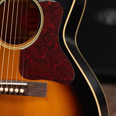 Epiphone L-00 Standard Acoustic/Electric Guitar - Vintage Sunburst with Gig Bag image 10