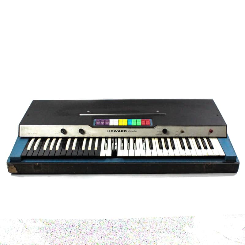 Howard Combo Organ Shell & Keys Only Parts AS-IS image 1