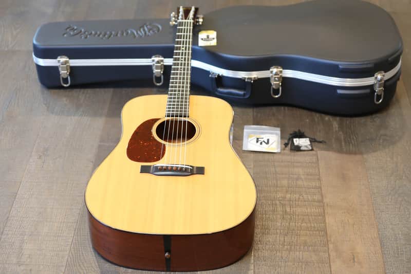 Lefty! Collings D1-TL Traditional Natural Left-Handed Acoustic Dreadnaught Guitar + Case image 1