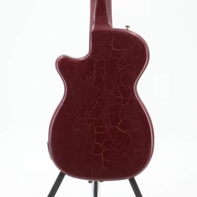 Used AS/IS Harmony Stratotone H44 Electric Guitar Refinished w/ Modified Jack/Screws - Fair Condition image 18