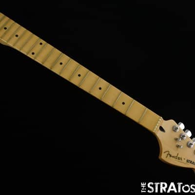 USED Fender 1998 MIM Stratocaster Strat NECK + TUNERS Guitar Parts Maple image 2