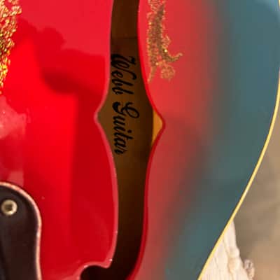 Webb ES 335 USA - Custom Semi Hollow Body 1990-2010 - Unique Boutique Art Guitar image 5
