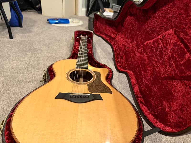 Taylor 712ce Natural 2017 like new image 1
