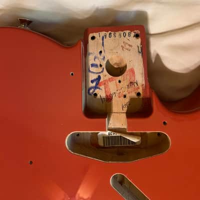 Fender Vintera '50s Telecaster Body 2019 - 2020 - Fiesta Red image 9