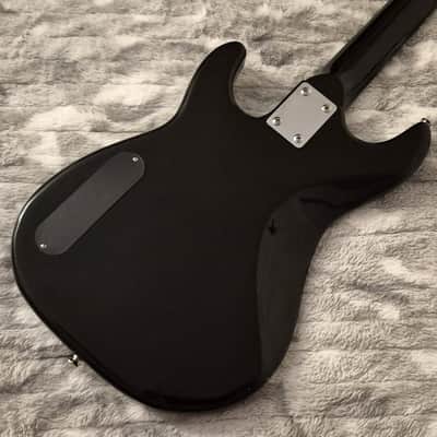 Vintage Kramer THE SHREDDER by L.A Bass - 80s - 30" Short Scale - Gloss Black - Gremlin Bass - 4-String image 9