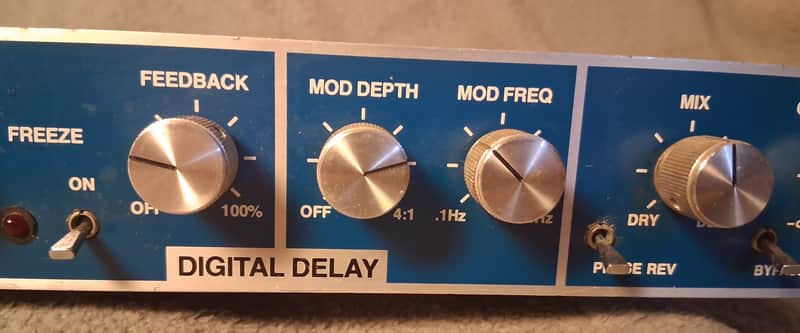 Mu-Tron Digital Delay Model 1173 1970s - Blue image 1