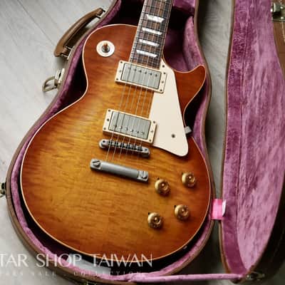 2006 Gibson Custom Shop 1959 Les Paul Reissue Tom Murphy Aged-Iced Tea Burst image 6