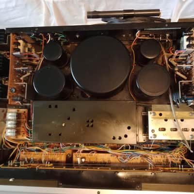 Hitachi SR 2004 G series 1979 - silver / walnut veneer image 3