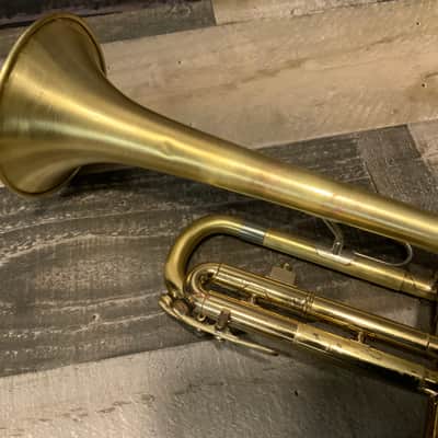 Olds Ambassador Trumpet - Raw Brass image 13