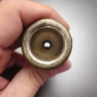Vintage Mouthpiece Wind Trumpet Brass Early Soviet Union 1920s image 7