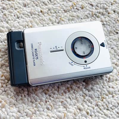 [RARE] PANASONIC SX75 Walkman Cassette Player, EX Silver ! Running ! image 2
