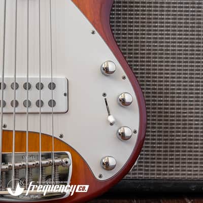 Ernie Ball Music Man Stingray 5 Bass with a Birdseye Maple Neck in Sunburst - 1991 image 6
